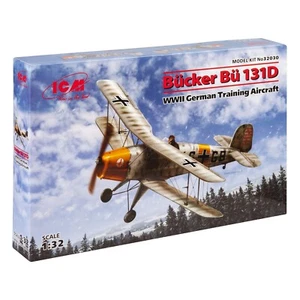 ICM 32030 Kit Modelo Plástico 1:32 Bucker Bu 131D, Avión de Entrenamiento Alemán, Segunda Guerra Mundial - Imagen 1 de 16