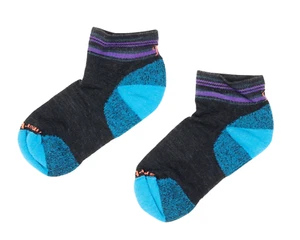 Smartwool L54055 Kids Charcoal Merino Hike Light Cushion Ankle Socks Size L - Picture 1 of 3