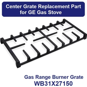 GE WB31X27150 Estufa de Gas Doble Quemador Hierro Fundido Rejilla Central (WB31X24737) - Imagen 1 de 14