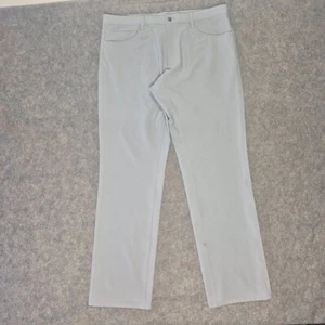 Footjoy Pants Mens 36x32 White Golf Chinos Performance Stretch 5 Pocket FJ - Picture 1 of 14