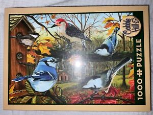 Cobble Hill 1000 Piece Puzzle Blue Jay And Friends New/Sealed