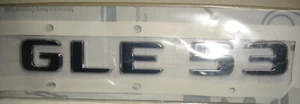Mercedes Benz A 1678176800 GLE 53 Name Plate - Imagen 1 de 2