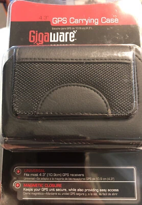 Gigaware /RadioShack GPS Carrying Case 4.3" Universal Black 20-530/20-201 - Image 1 of 4