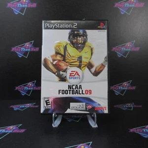 NCAA Football 09  PS2 PlayStation 2 DD Complete CIB - (See Pics) - Picture 1 of 5