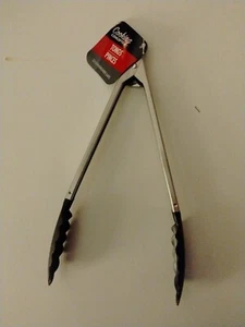 Cooking Concepts Stainless Steel Tongs with Plastic Tips 11 in. A+ - Picture 1 of 2