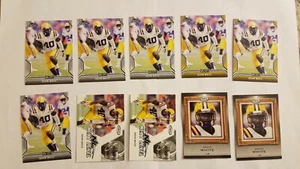 Devin White (10) 2019 Leaf Draft Sage Hit Gold Insert Football Card RC Lot  - Picture 1 of 1