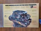 1985 Honda Gold Wing Motorcycle GL1200 Engine photo "Style and Power" 2-page ad