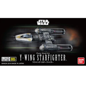 Bandai Guerra de las Galaxias Vehículo Modelo 005 Ala en Y Starfighter Modelo Kit Figuras Juguete - Imagen 1 de 4
