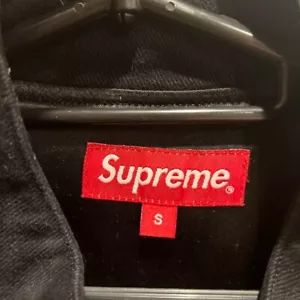 Rare Supreme Wise Racing Jacket 13AW Black Patches Size S Used - Picture 1 of 5