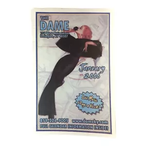 Calendario Concerti Gennaio 2006 The Dame Lexington KY Dark Star Parlour Boys - Foto 1 di 4