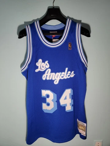 NBA Mitchell & Ness Los Angeles Lakers Swingman Alternate Jersey-SHAQ 34 Size XL Cover