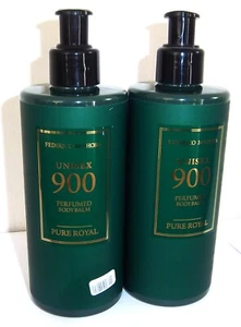 FEDERICO MAHORA 900 PURE ROYAL PERFUMED BODY BALM UNISEX - 300ML x 2 - BOTH NEW - Picture 1 of 2