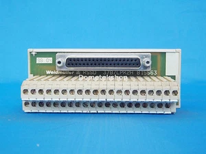 Weidmuller RSSD 37B/LPK2H 815563 Terminal Block for 37 wires to 37 pin plug - Imagen 1 de 3