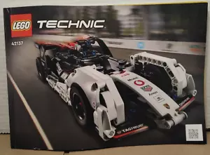 Lego Technic Formula E Porsche 99X Electric 42137 Instructions Manual ONLY - Imagen 1 de 4