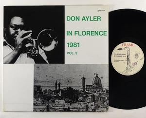 Don Ayler "In Florence 1981 Vol. 3" LP Frame RF-2003 Italy - Bild 1 von 2