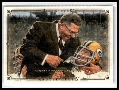 Vince Lombardi 2008 Upper Deck Masterpieces #86 Green Bay Packers - Image 1 of 2