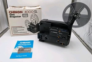 Vintage Chinon 4000 GL Variable Speed 8mm Cine Movie Projector - Picture 1 of 15