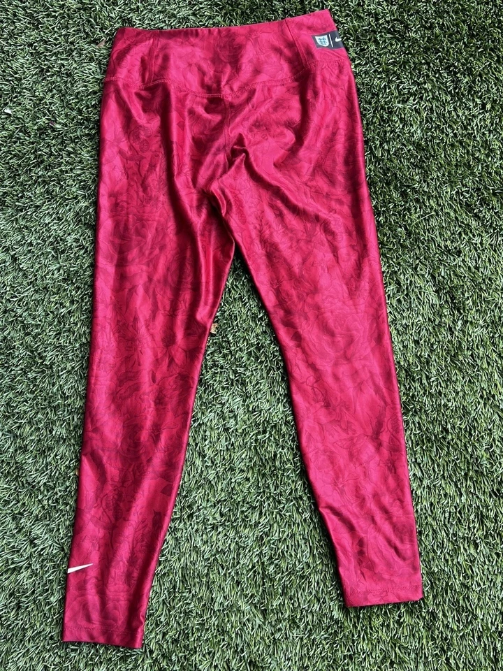RARE Nike England Lionesses Football Women's World Cup 2019 Rose Leggings Medium - Image 1 of 4