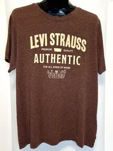 Camiseta Levi's Para Hombre Auténtica Gráfica Logo GRANDE - Imagen 1 de 5