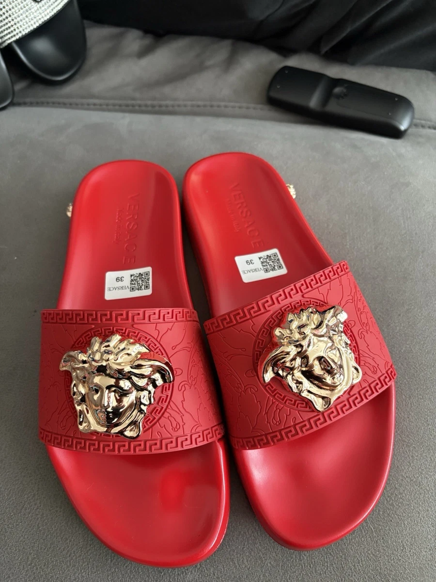 Versace Red Sandals for Women for sale | eBay