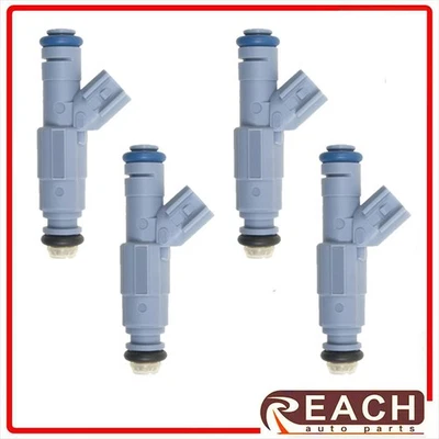 Juego de 4 inyectores de combustible para Mazda 3 GS GX i sedán 4 puertas 2,0 L L4 2004 2005 Foto 1 de 4