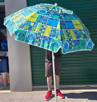 Sombrilla de playa ajustable Foto 1 de 4