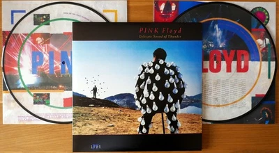 PINK FLOYD - DELICATE SOUND... very rare live 2LP BRAZIL PICTURE DISC - REISSUE - Image 1 of 4