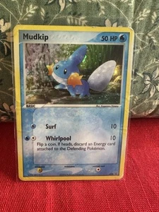 Pokémon Mudkip 018 Black Star Promo Holo MP - Photo 1 sur 2