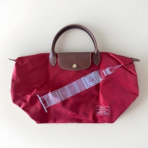 Brand New Longchamp Le Pliage Red Limited Edition London Big Ben print - Picture 1 of 7