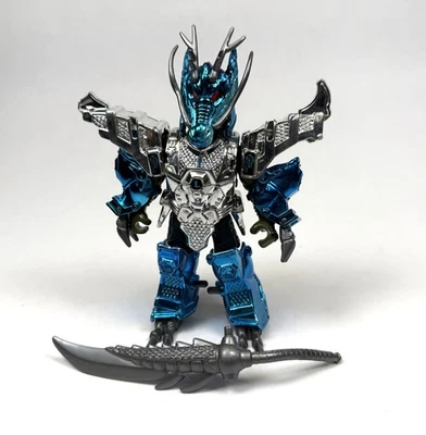 Leonardo TMNT Ninja Turtles Metal Mutants Figure Near Complete 1995 Leo 90s - Image 1 of 3