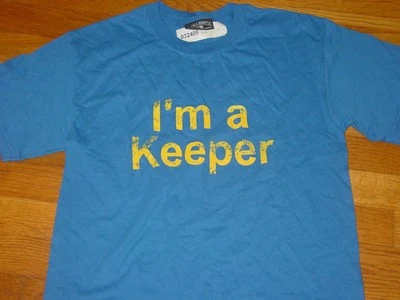 LINDO I'M A KEEPER Día de San Valentín Novio Novia Camiseta NUEVA ETIQUETA PEQUEÑA Foto 1 de 4