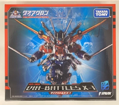 Takara Tomy T-SPARK Diaclone DA-109 Dia-Battles X-1 Action Figure Robot NEW - Image 1 of 3