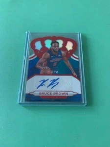 2018-19 Panini Crown Royale Bruce Brown Auto RC Limited Edition 14/99 Autograph - Picture 1 of 2