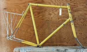 1972 Fuji Road Bike Frame 63cm XX-Large Lugged Steel Japan Made Fast USA Shipper - Picture 1 of 13