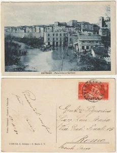 CEPRANO - FROSINONE - PANORAMA E CARTIERA - VIAGG. 1930 -66580- - Picture 1 of 1