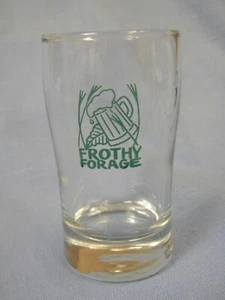 Frothy Forage Beer Tasting Glass Riveredge Nature Center Newburg WI - Picture 1 of 1