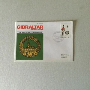 GB/Gibraltar 1970 The South Wales Borderers FDC (SS240) - Picture 1 of 1