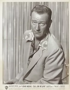 JOHN WAYNE in "Big Jim McLain" Original Vintage Photograph 1952 PORTRAIT - Picture 1 of 1