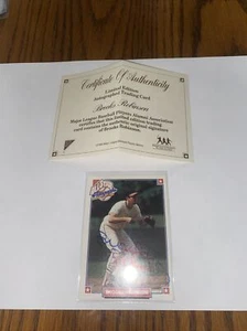 Brooks Robinson 1993 Nabisco All Star Legends On Card Autograph Auto COA (CB22) - Picture 1 of 7