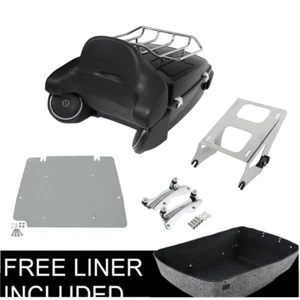 Soporte de placa de altavoz de luz de maletero King apto para Tour Pak Street Glide 14-UP - Imagen 1 de 12