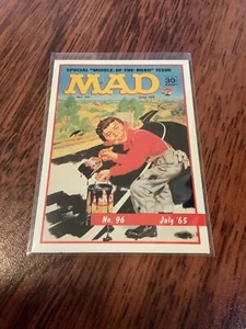 MAD MAGAZINE PROMO CARD PROMO 8 1992 LIME ROCK - Picture 1 of 2