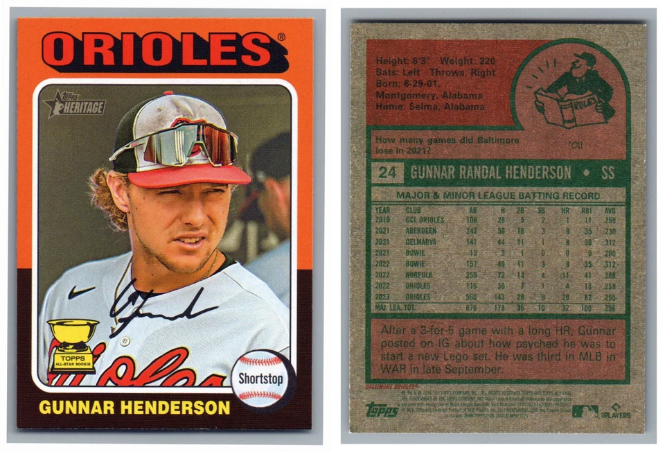 2024 TOPPS HERITAGE SP SHORT PRINT SINGLES U-PICK COMPLETE YOUR SET - Image 1 of 1