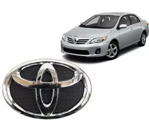 FRONT GRILLE BUMPER EMBLEM for TOYOTA COROLLA 2008-2009-2010-2011-2012-2013 - Picture 1 of 4