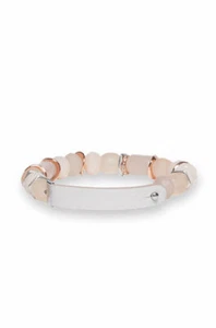 SUPER OFFERTA! Bracciale elastico Keep Collective Rose Quartz (love) STORY BEADS, nuovo con scatola! - Foto 1 di 7