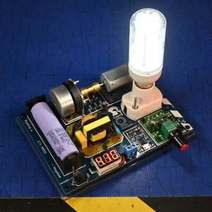 Generador de motor sin escobillas con motor de CC a tres fases y micro usb recargable 5 voltios - Imagen 1 de 11