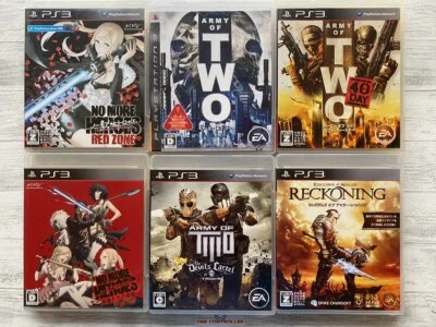 SONY PS3 No More Heroes & Army of Two & Kingdoms of Amalur Reckoning from Japan - Image 1 of 4