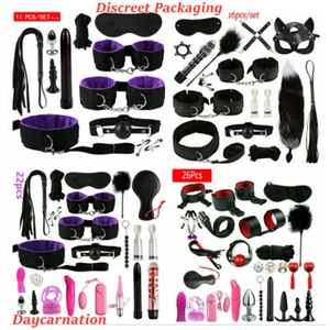 BDSM Sex Bondage Set Adult Sexual Games Handcuff Restraint Sex Toys for Couple - Picture 1 of 15