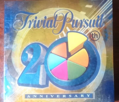 Trivial Pursuit 20th Anniversary Edition Board Game - near Complete 2004 Parker - Image 1 of 4