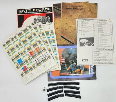 Battle Tek Battle Force 1611 RPG Game 1987 FASA Unpunched  - Image 1 of 4