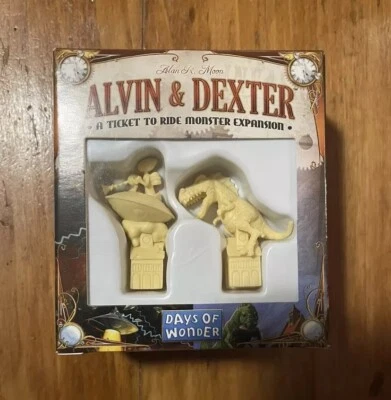 Ticket to Ride Alvin & Dexter Monster Expansion Days of Wonder  NEW! Sealed - Image 1 of 4